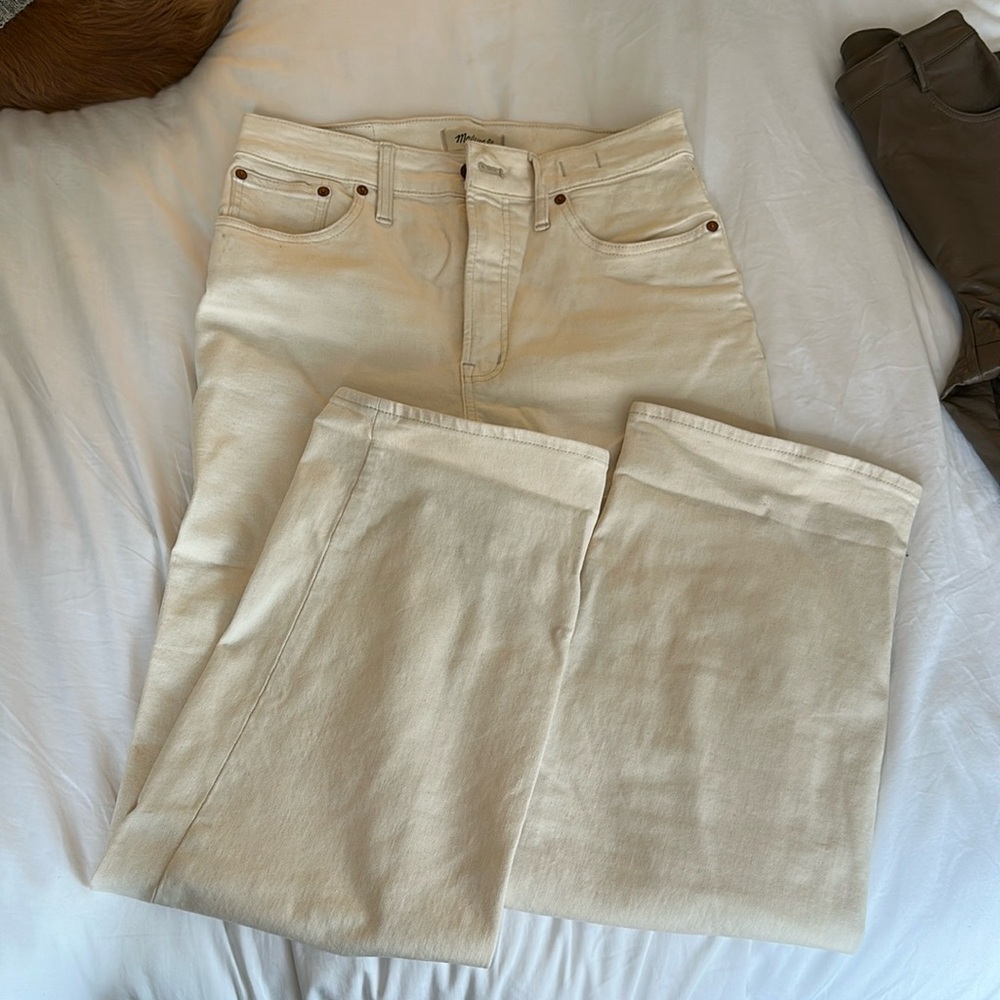 Cream Madewell jeans